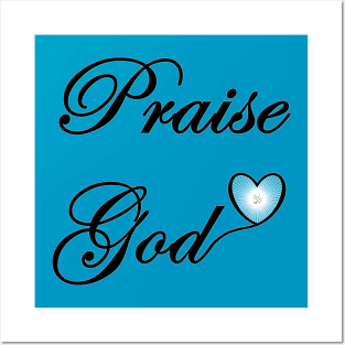 Praise God - On the Back of Posters and Art